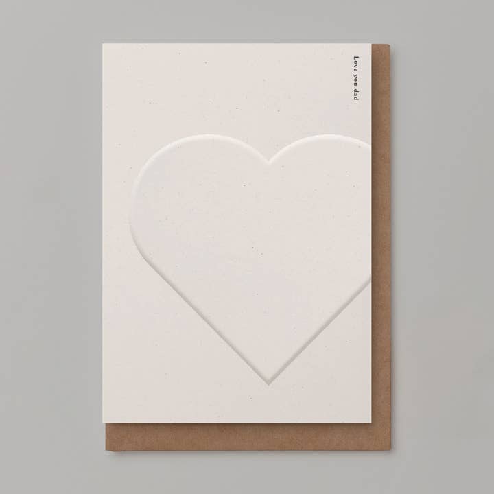 'LOVE YOU, DAD' CARD for wholesale by Kinshipped