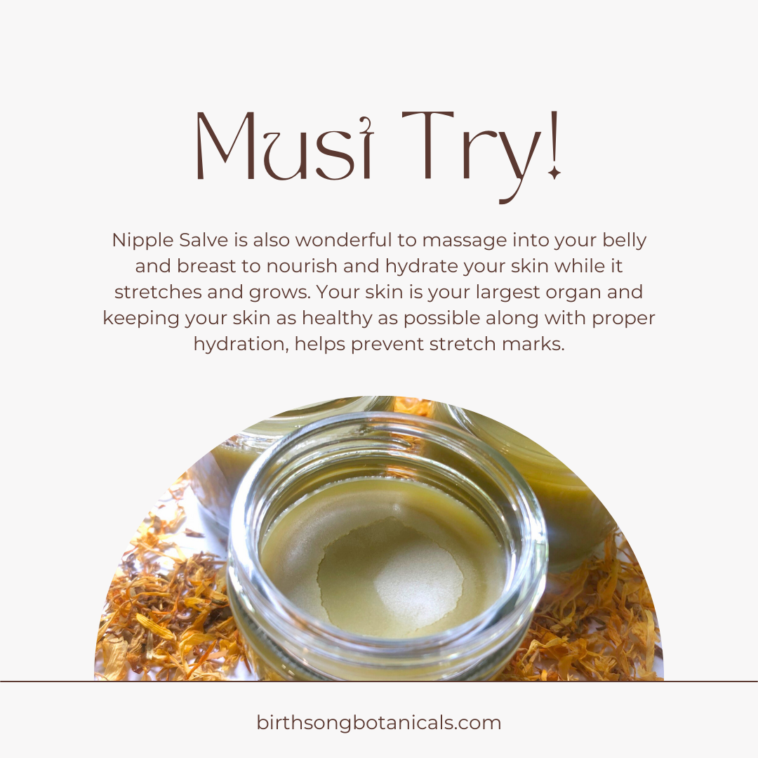 Birth Song Botanicals Co. - Wholesale Tepelcrème - Zwangerschap - Kruidenzalf voor tepelpijn bij borstvoeding en kolven3