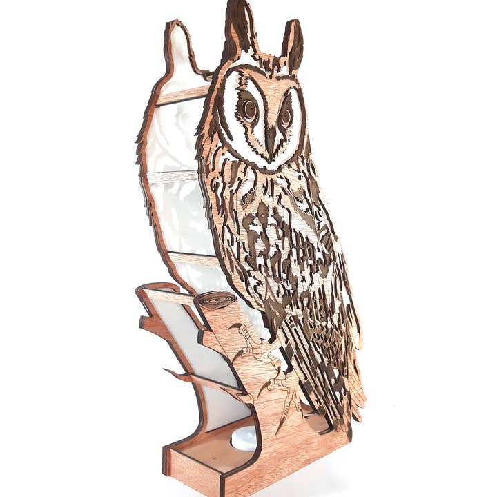 Bluebell Peak Design – Großhandel Akzent-/Schreibtischleuchte – Ambrosious Langohr-Eule, Lampe1