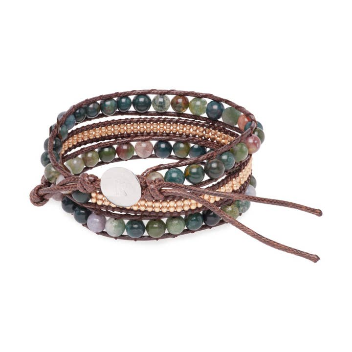 “Luminous Energy” Wrap Bracelet for wholesale by KARMA YOGA SHOP