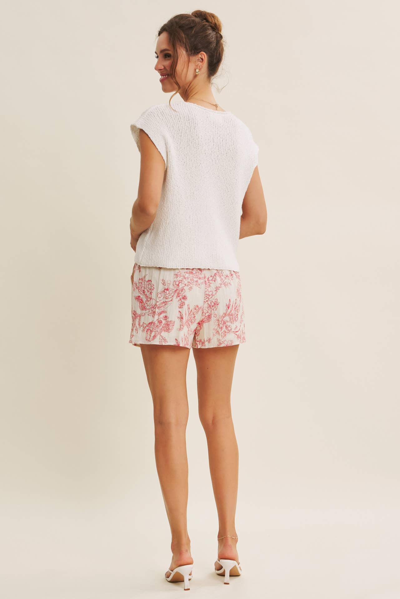 in february - Wholesale Knit Sweater - Women's - RELAXED FIT SLUB KNIT SWEATER TOP WITH SPLIT NECK10