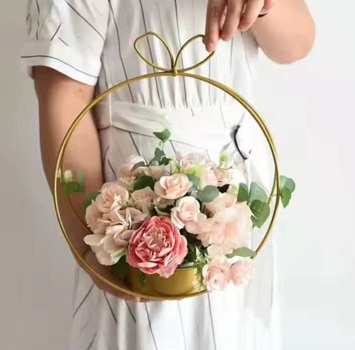 Elegant Design Supply - Venta al por mayor Floreros - Soporte nórdico metálico para flores7