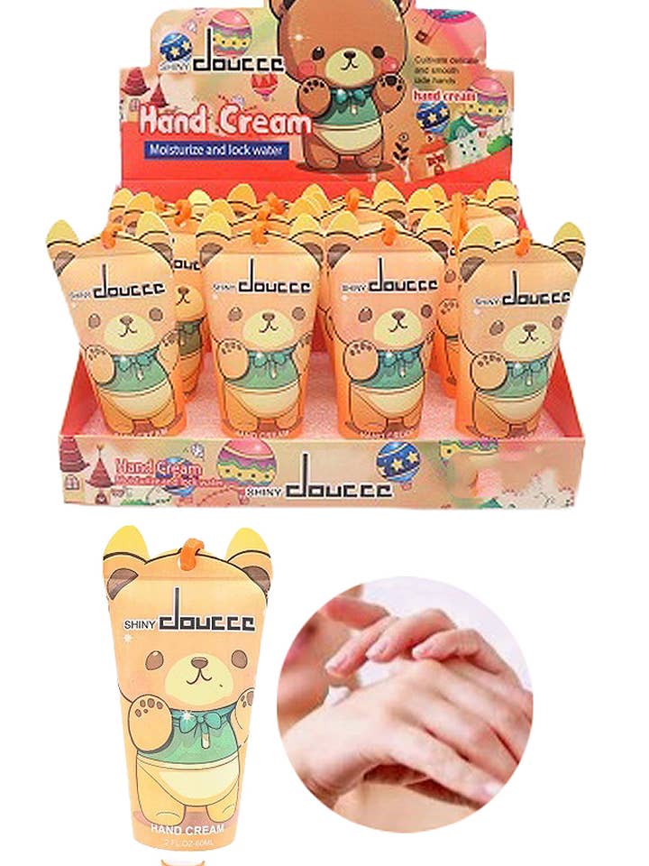 Teddy Bear Moisturizing Hand & Nail Cream Lotion for wholesale by Cap Zone