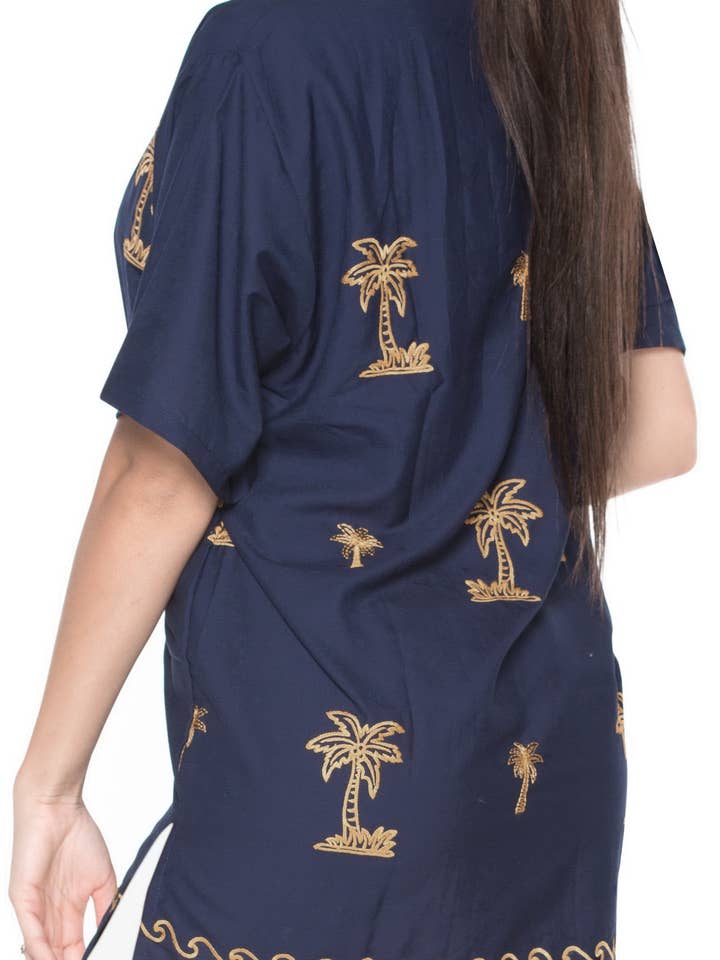 LA LEELA Women's Petite Button Down Shirts Blouse Top 151896 for wholesale by La Leela LLC