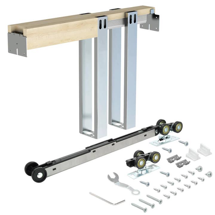 Nuk3y Pocket Door Frame Kit with Two-Way Soft Close for wholesale by Nuk3y