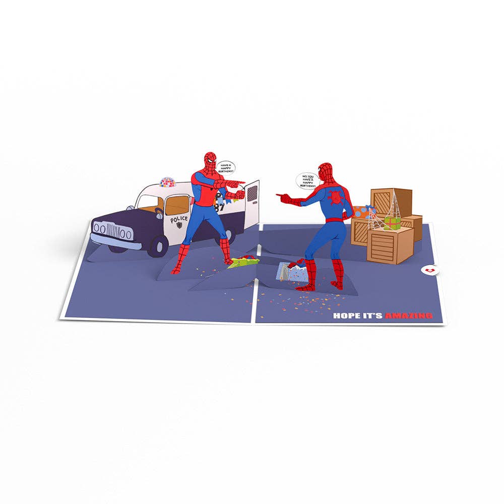 Lovepop Cards - Wholesale Birthday Card - Marvel Spider-Man Spidey Sense Birthday 5''x7'' Card7