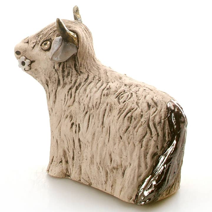 Enigma Supplies – wholesale Dekorativ statyett – Ko med blomma keramisk figur | Olika färger14