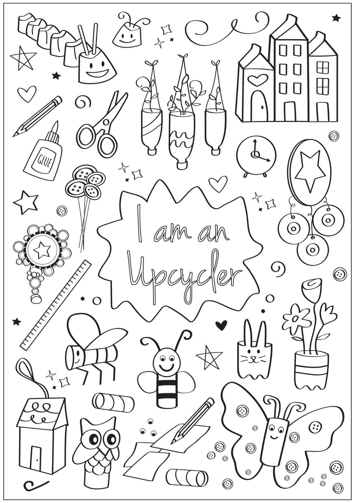 Hopscotch Girls - Wholesale Coloring & Activity Book - Kids & Baby - Coloring Book for Girls - "I Am Creative"4