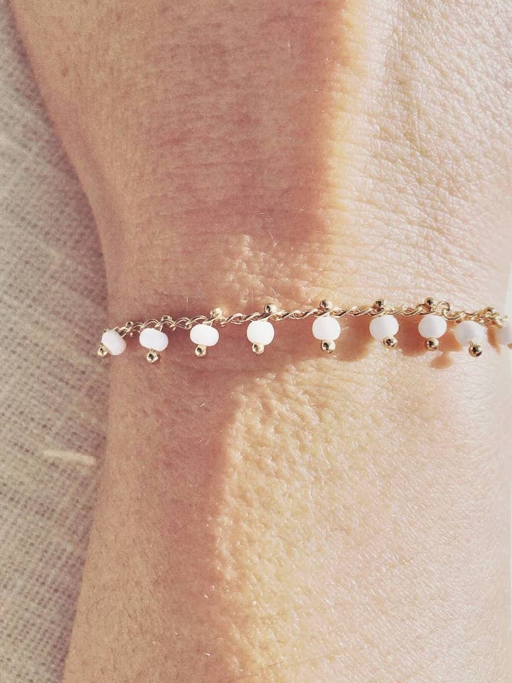 Pulseira Hestia Ouro Latão por atacado de Noosa