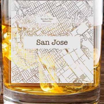 College Town Glasses – Engroshandel Cocktail-/likørglas – San Luis Obispo College Town Briller (Sæt af 2)