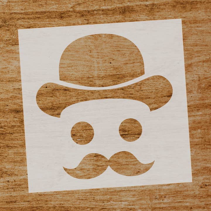 Hipster Stencil for engroshandel hos Evyre Scrapbooking