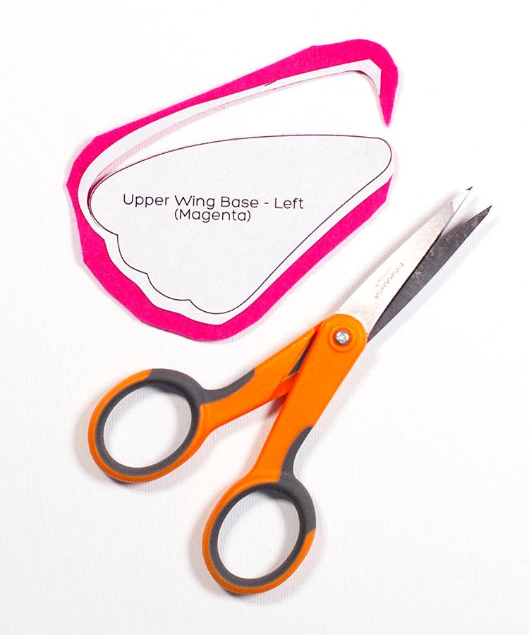 Benzie Design - Wholesale DIY Craft Kit - Pink Moth Felt Ornament Kit4