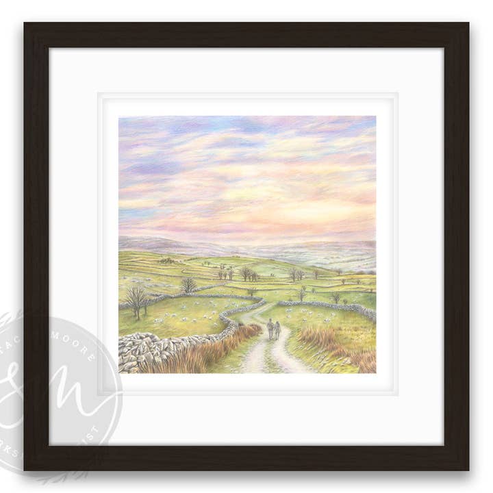 Stacey Moore Ltd – wholesale Art print – You, Me & The Dales6