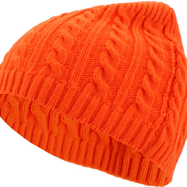 KBETHOS - Wholesale Beanie - Unisex - Cuffless Cable Knit Beanie85