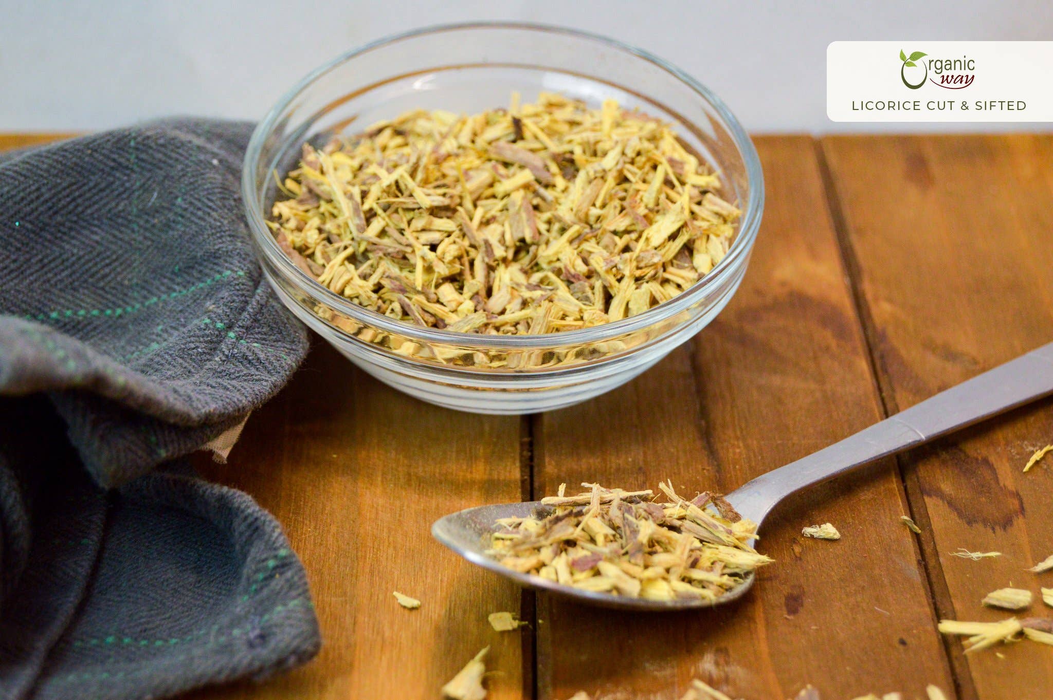 Organic Way LLC – wholesale Herbs – Organic Licorice (Cut & Sifted)4