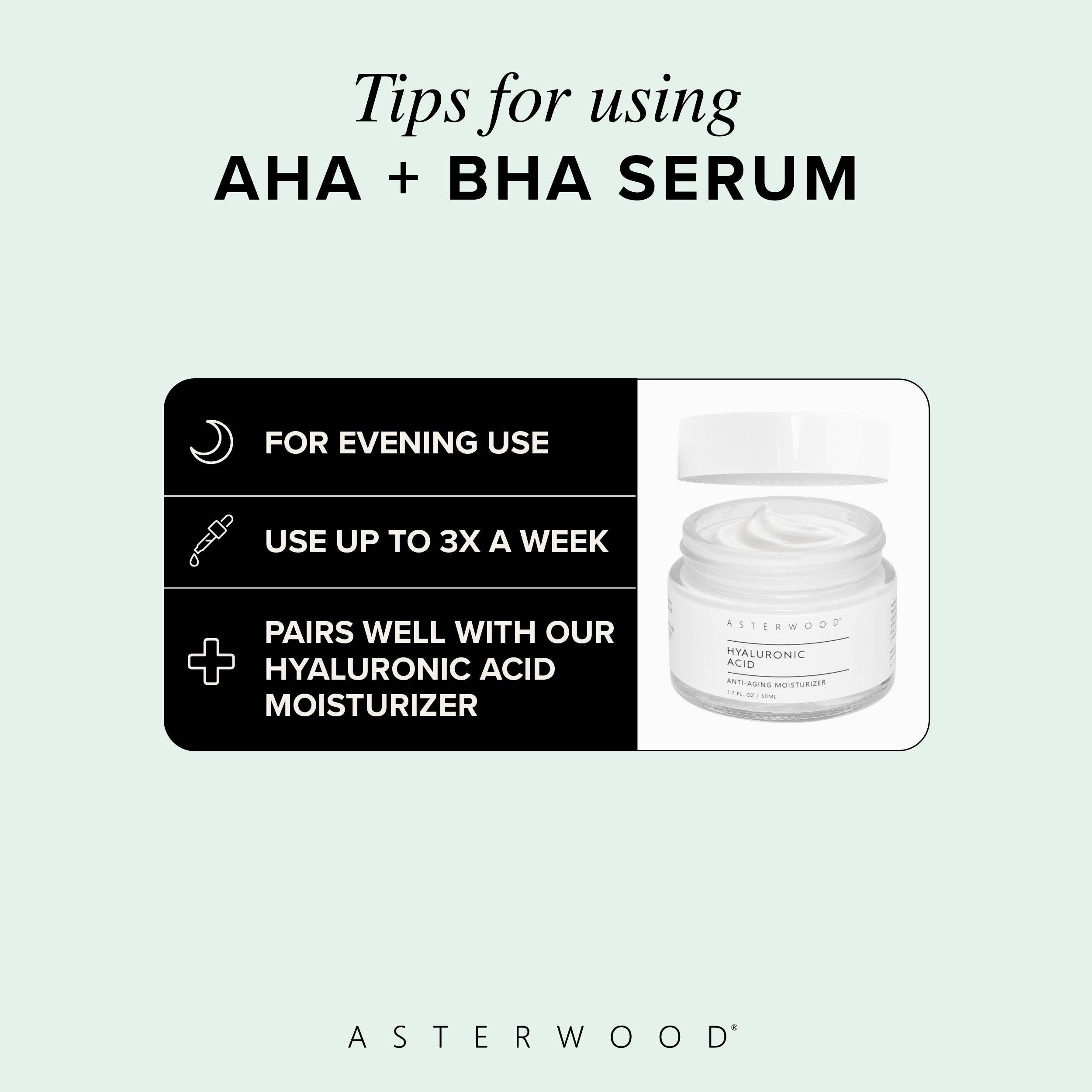Asterwood - Wholesale Facial Serum/Concentrate - Overnight Exfoliating Serum7
