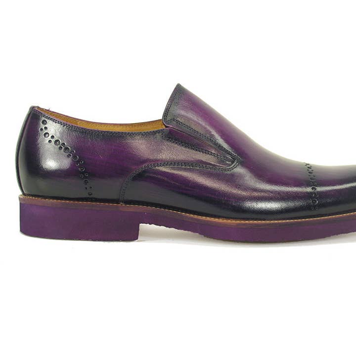 Carrucci Slip-on met patina finish en lichte zool voor wholesale door Carrucci Shoes
