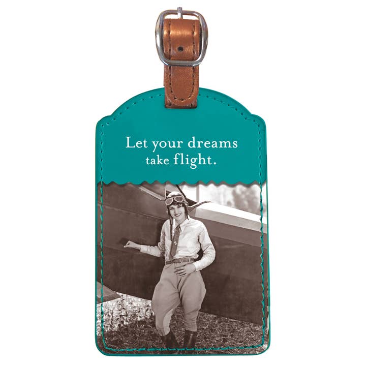 Dreams Take Flight Luggage Tag for wholesale by Shannon Martin Design