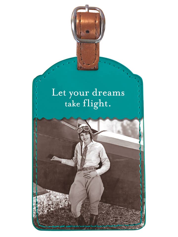 Take Flight Luggage Tag for wholesale by Shannon Martin Design