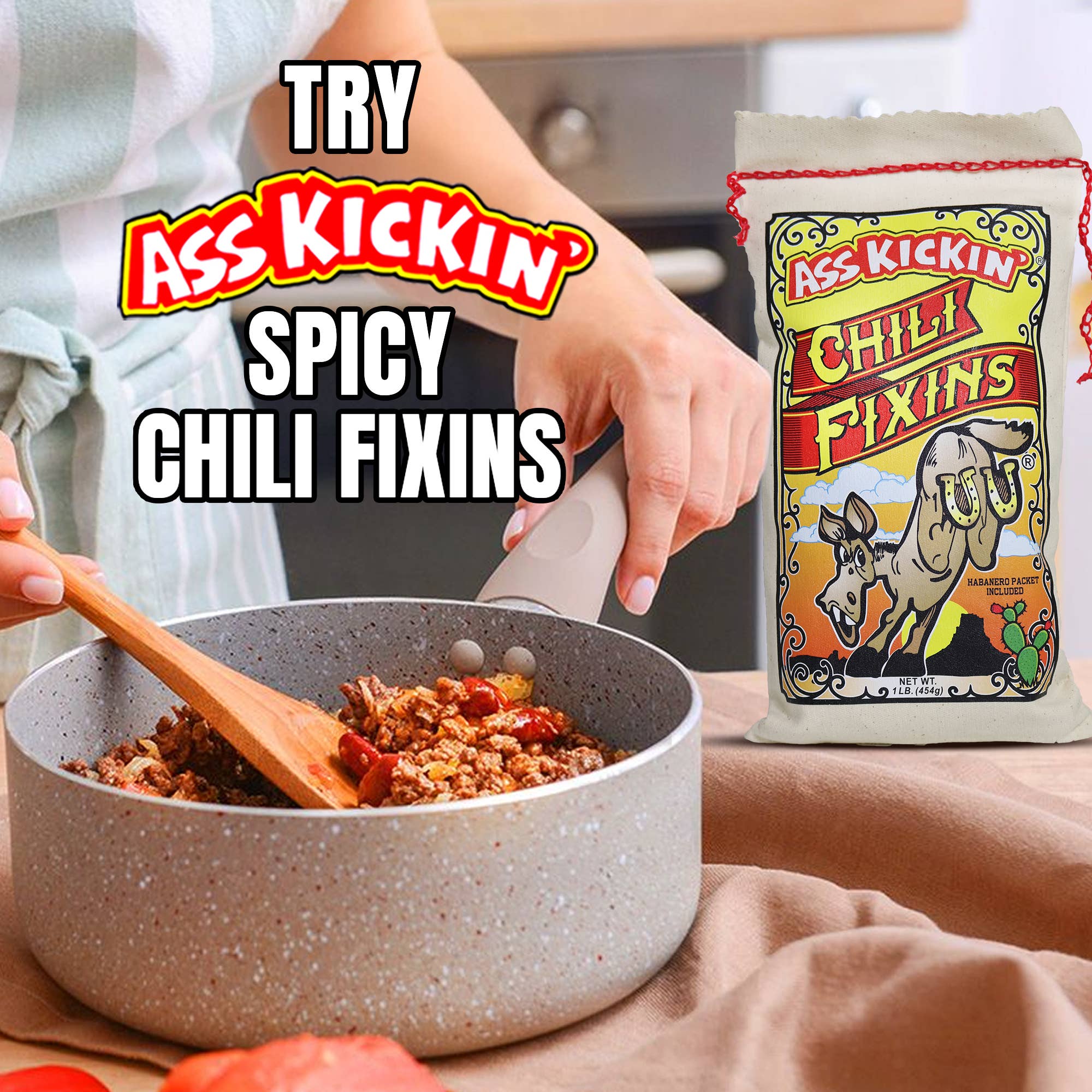 Southwest Specialty Food - Wholesale Dried Spice Mix - Ass Kickin’ Chili Fixin’s2