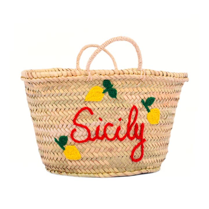 King Of Handmade – Großhandel Strandtaschen – Strandtasche — Eleganter geflochtener Korb — Lebendiger Sommer 3