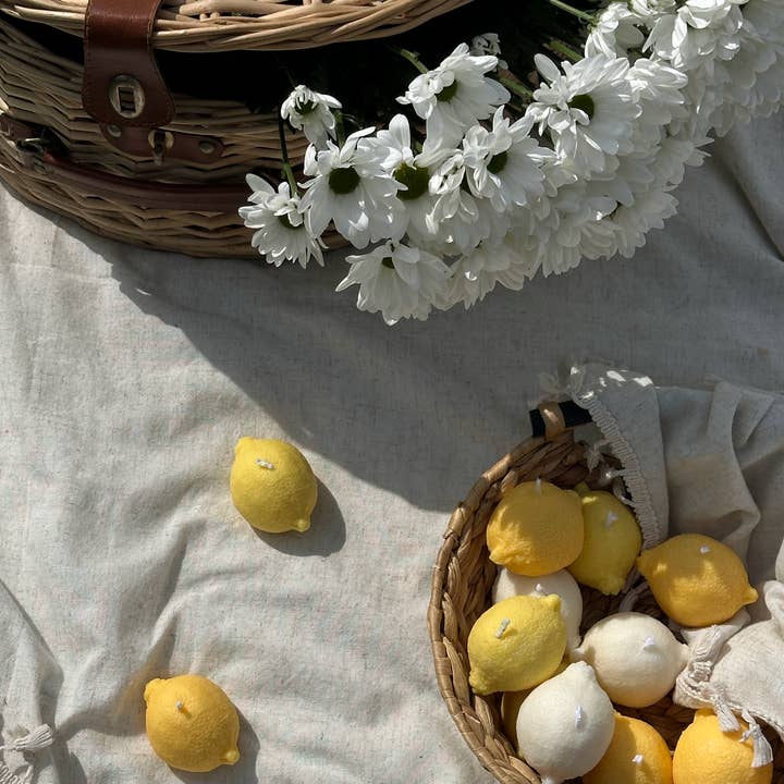 ONRUS Candles - Wholesale Novelty candle - Lemon Hand-Poured Soy Wax Novelty Candle3