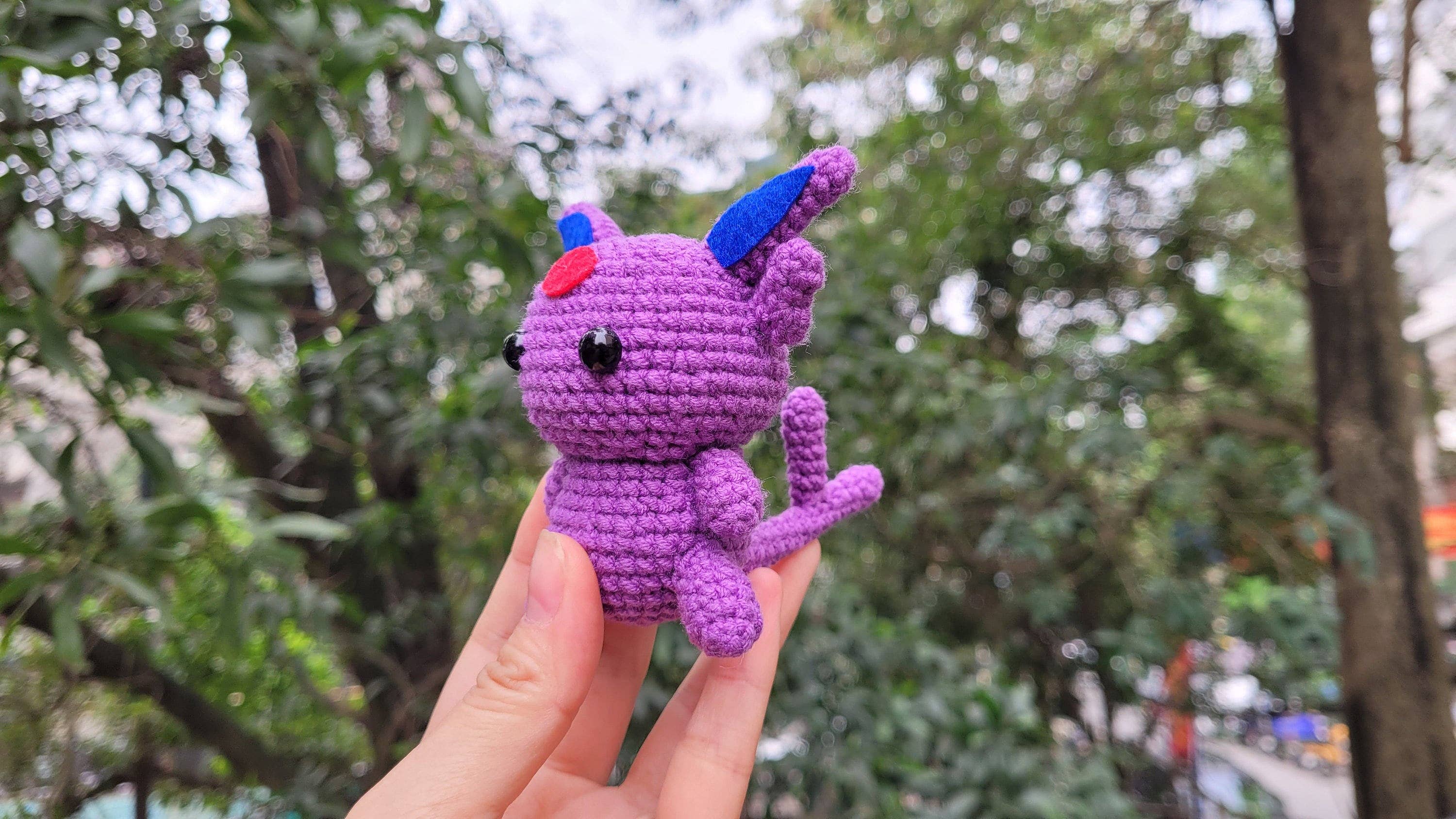 Anh2 LTD - Vente Peluche – enfant et bébé - Peluche Pikachu au crochet, mini porte-clés peluches8