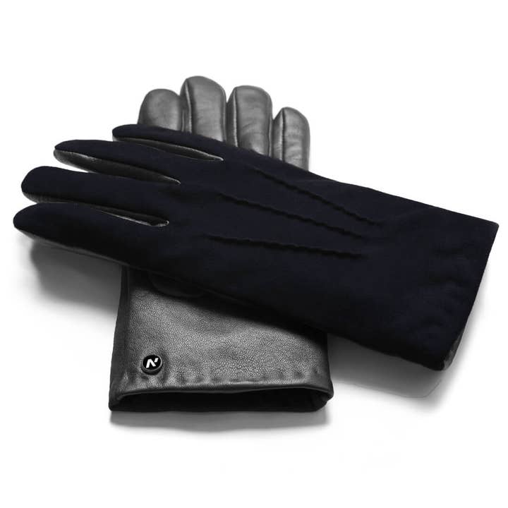 napo gloves – Großhandel Handschuhe – Herren – NapoSuede Herren-Lederhandschuhe — Kaschmirfutter mit Haptik