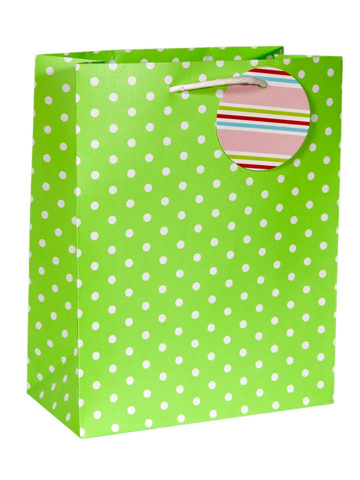 Festa no Jardim Bolinhas Brancas em Verde Claro Primavera Páscoa por atacado de The Unique Paper Company US