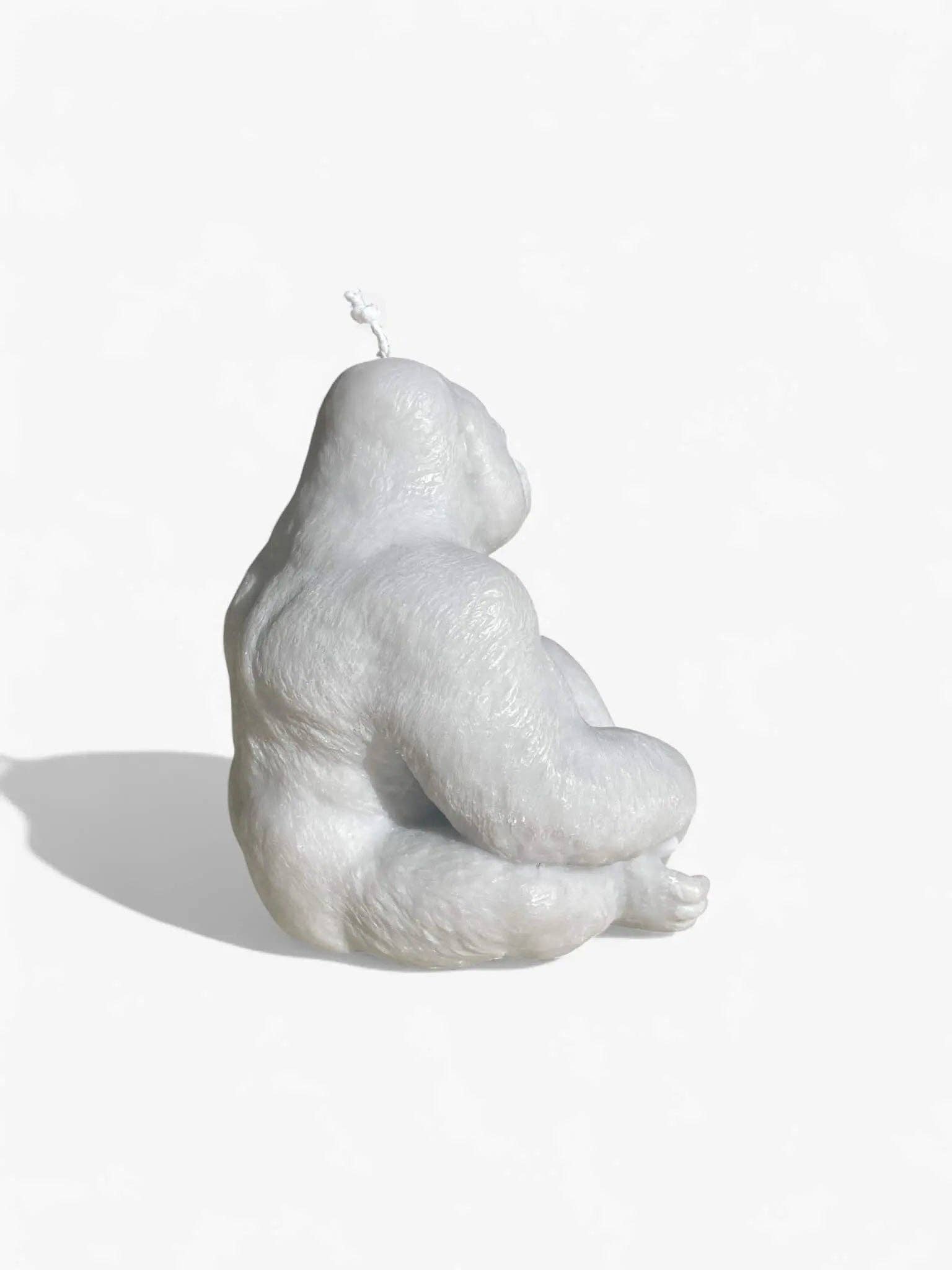 Grey Gorilla Candle: Awaken Your Interior Decoration for wholesale on Faire1