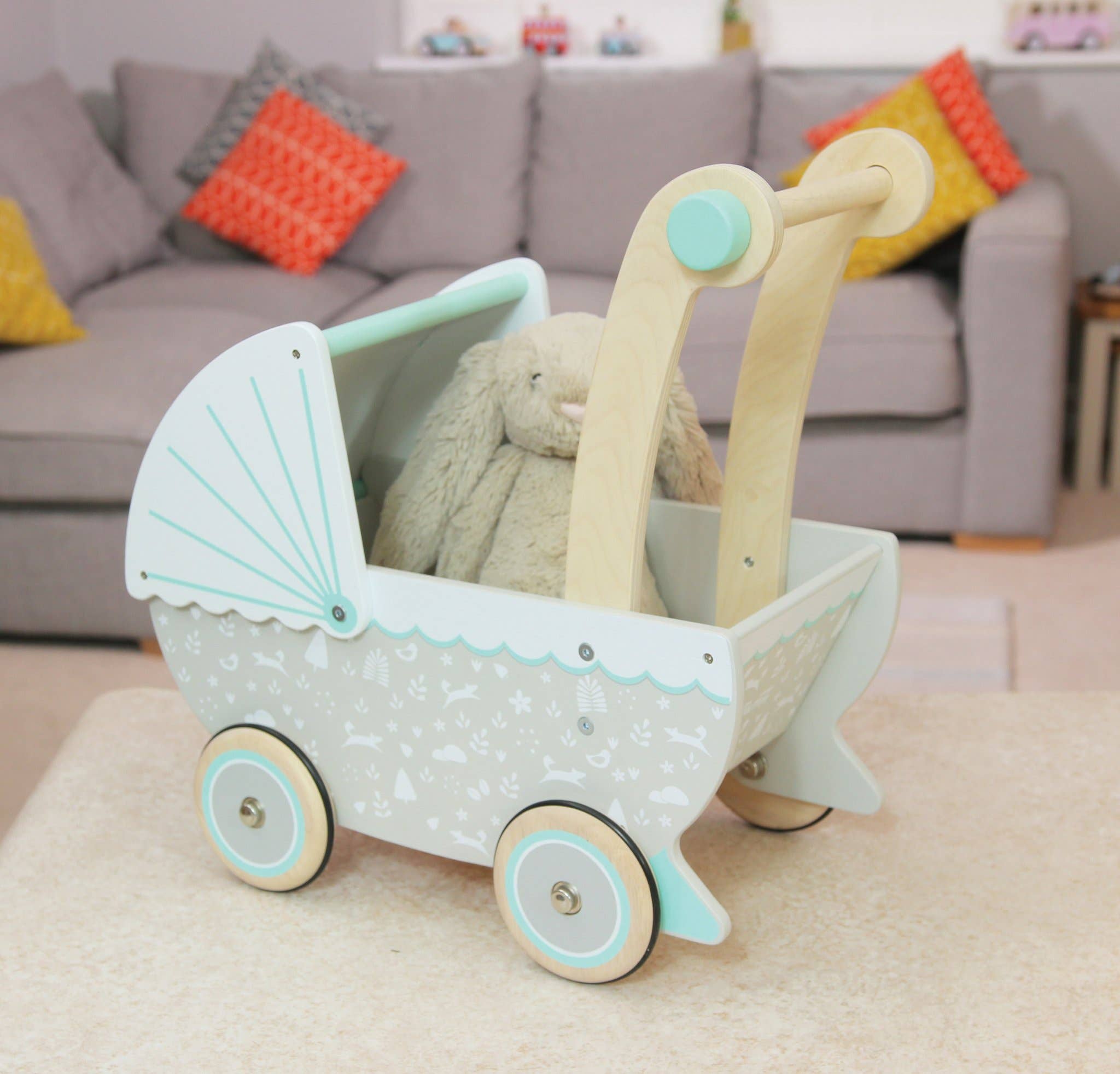 Indigo Jamm – wholesale Doll pram – Kids – Petworth Pram1