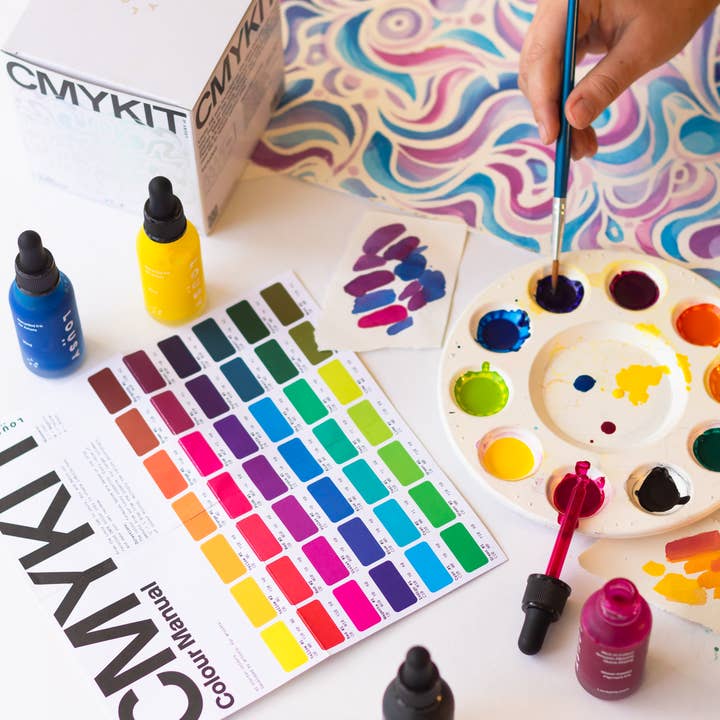 LOUSY - Wholesale DIY Craft Kit - CMYKIT — Sustainable Colour Ink Mixing Kit