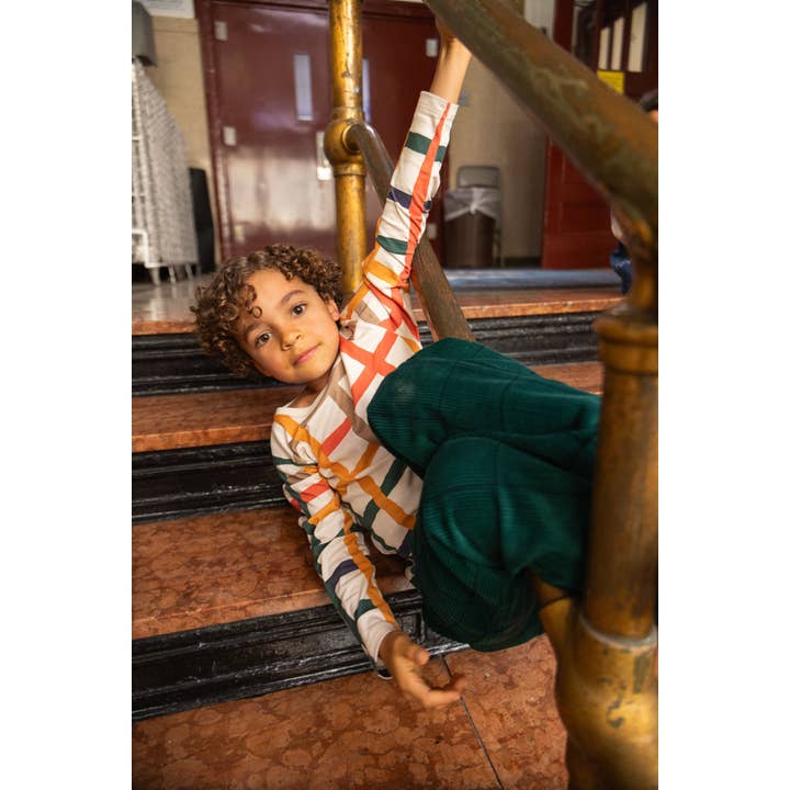 Mon Coeur - Wholesale T-Shirt - Kids - Recycled  Cotton Warm Grid T-Shirt5