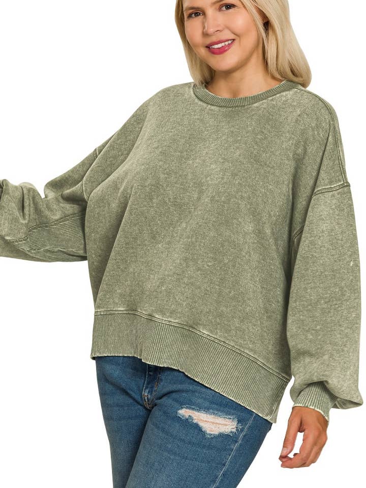 Plus Acid Wash Fleece Oversized Pullover and other Purchase Wholesale plus acid wash. Free Returns & Net 60 Terms on Faire trending on Faire.