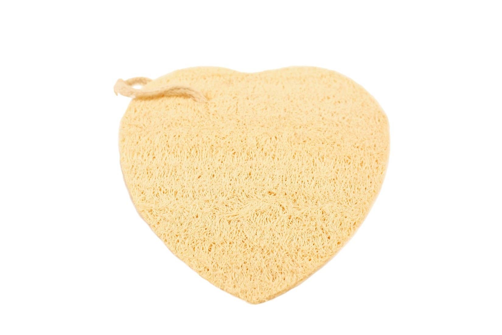 Cose Della Natura - Wholesale Loofah - Loofah Heart Pad0