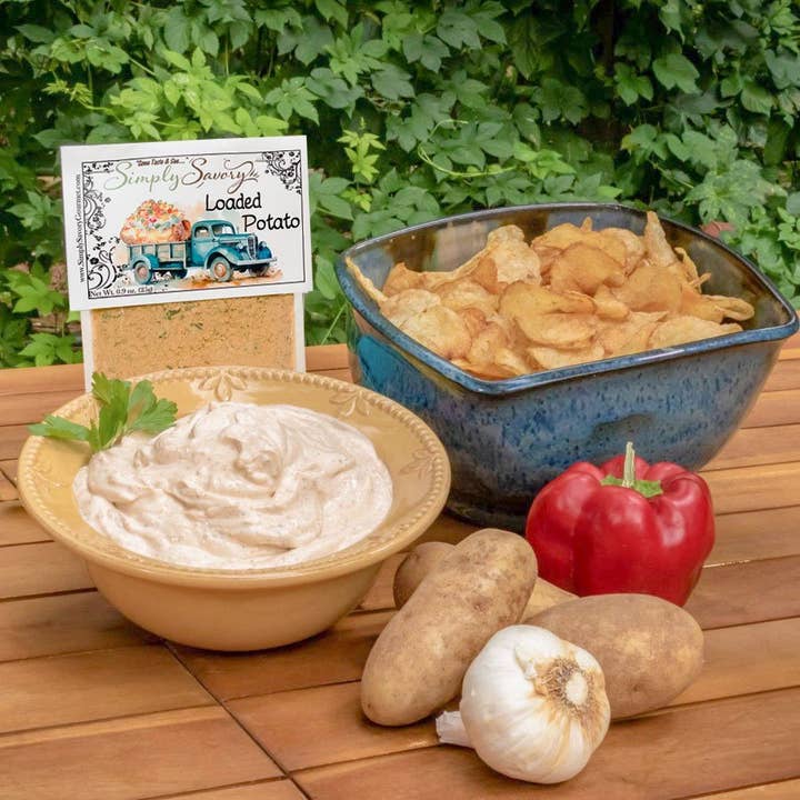 Loaded Potato Dip Mix for wholesale by Simply Savory