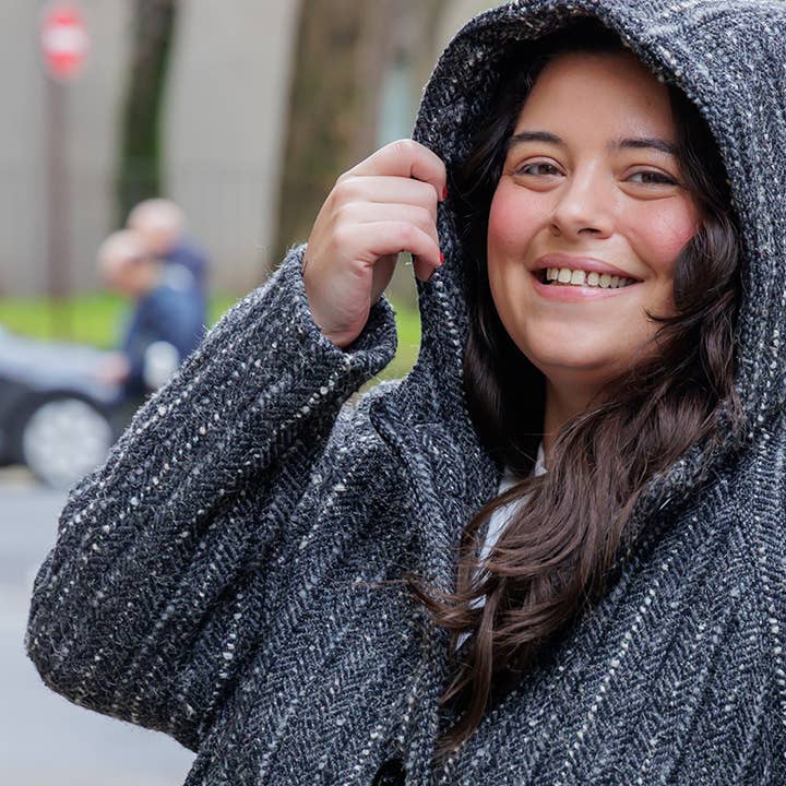 Padrão Nora - Casaco - FR 34/56, US 2/24, UK 6/28 - Difícil por atacado de Coralie Bijasson