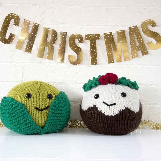 Sincerely Louise - Vente Accessoire de tricot/crochet - Kit de tricot Pudding de Noël géant3