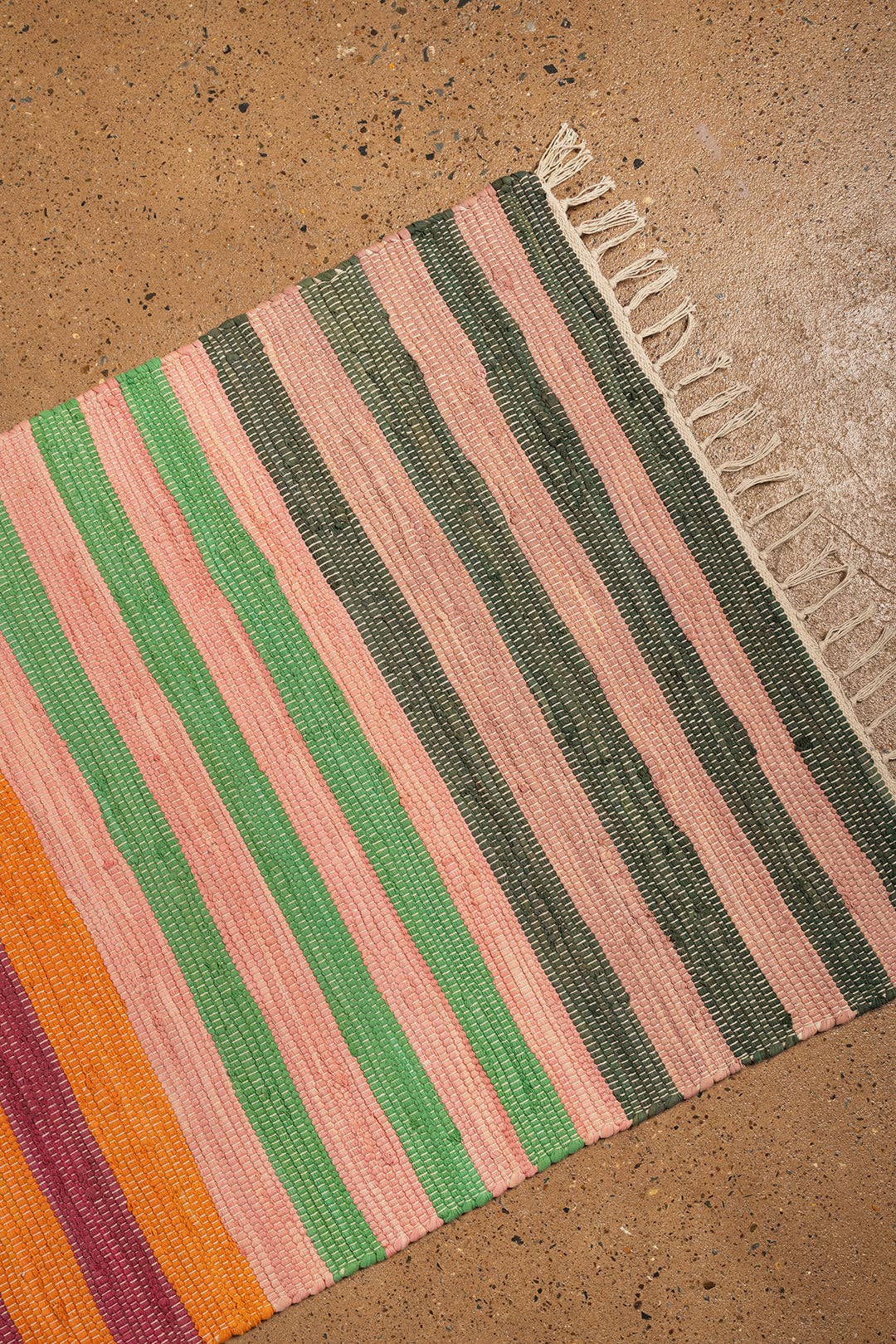 Ian Snow Ltd – wholesale Area rug – Stripe Trio Medium Recycled Rug4
