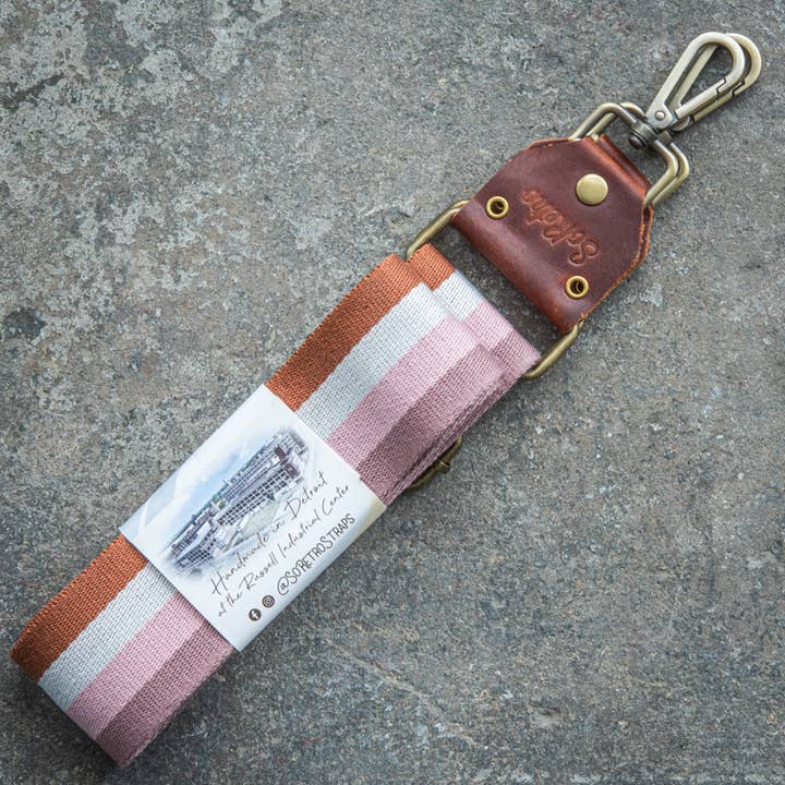 Neopolitan Stripes - Bag or Camera Strap for wholesale by SoRetro Studios
