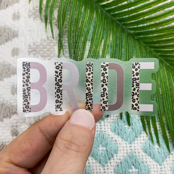 Bride Leappard Clear, 3 po pour la vente par Savannah and James Co