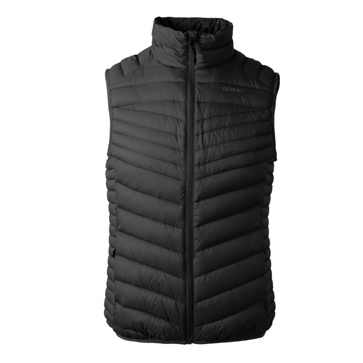 Women's Stand Collar Down Vest for wholesale by Aparso Sportswear