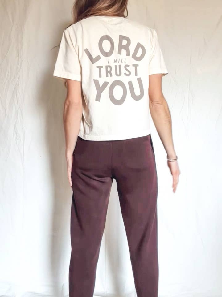 Ruth Artistry & Decor LLC - Wholesale Screen Printed T-Shirt - Women's - Lord I Trust You Graphic Tee- T-shirt - Faith - Uplifting3