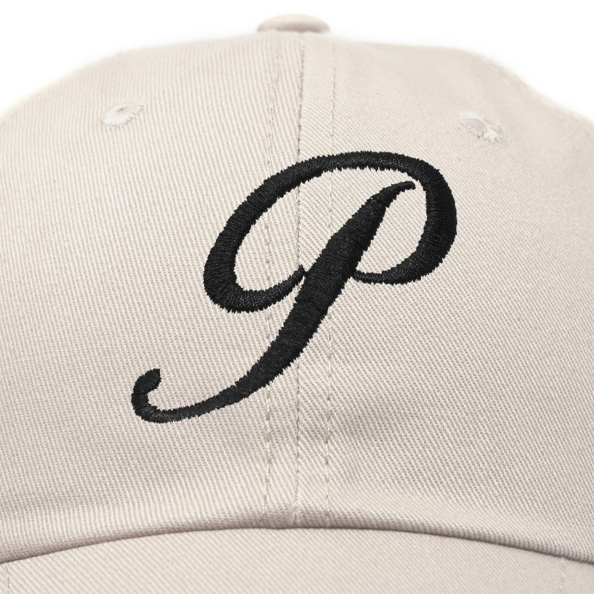 Dalix - Wholesale Baseball Cap - Women's - DALIX Initial Hat Letter P Womens Baseball Cap Monogram9