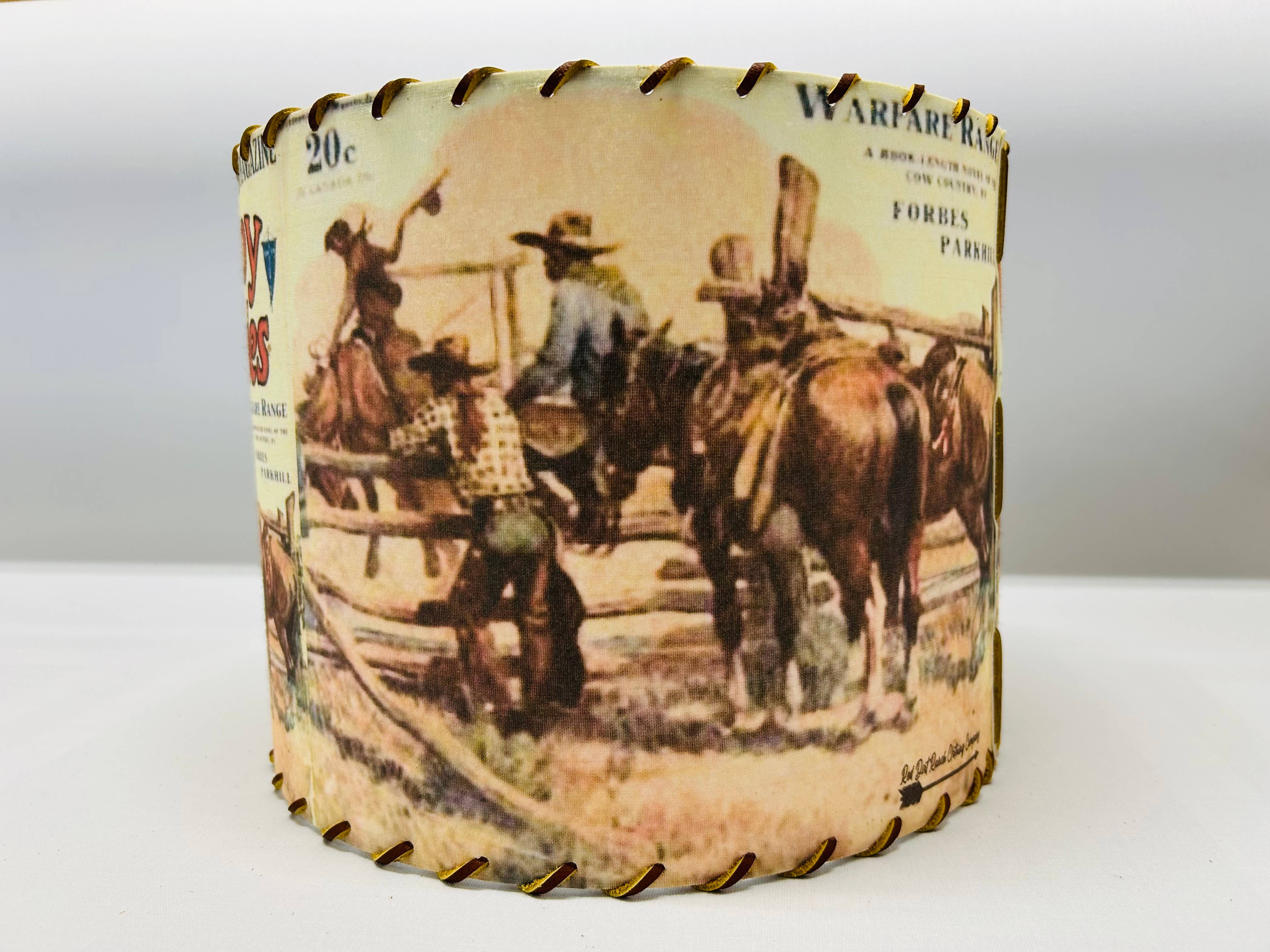 Red Dirt Ranch Clothing Company - Wholesale Lamp Shade - Lampshade Ranch Hand1