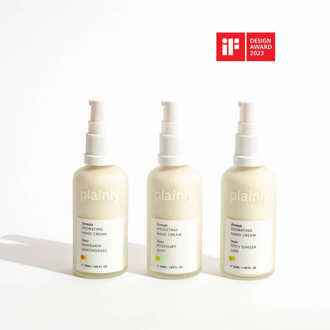 Plainly – wholesale Hand cream/lotion – Award-winning Hydrating Hand Cream - Spicy Ginger Lime2