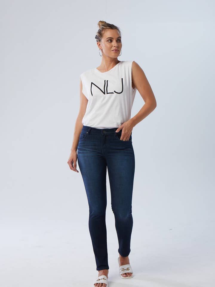 Crew Muscle Shirt for wholesale by New London Jeans