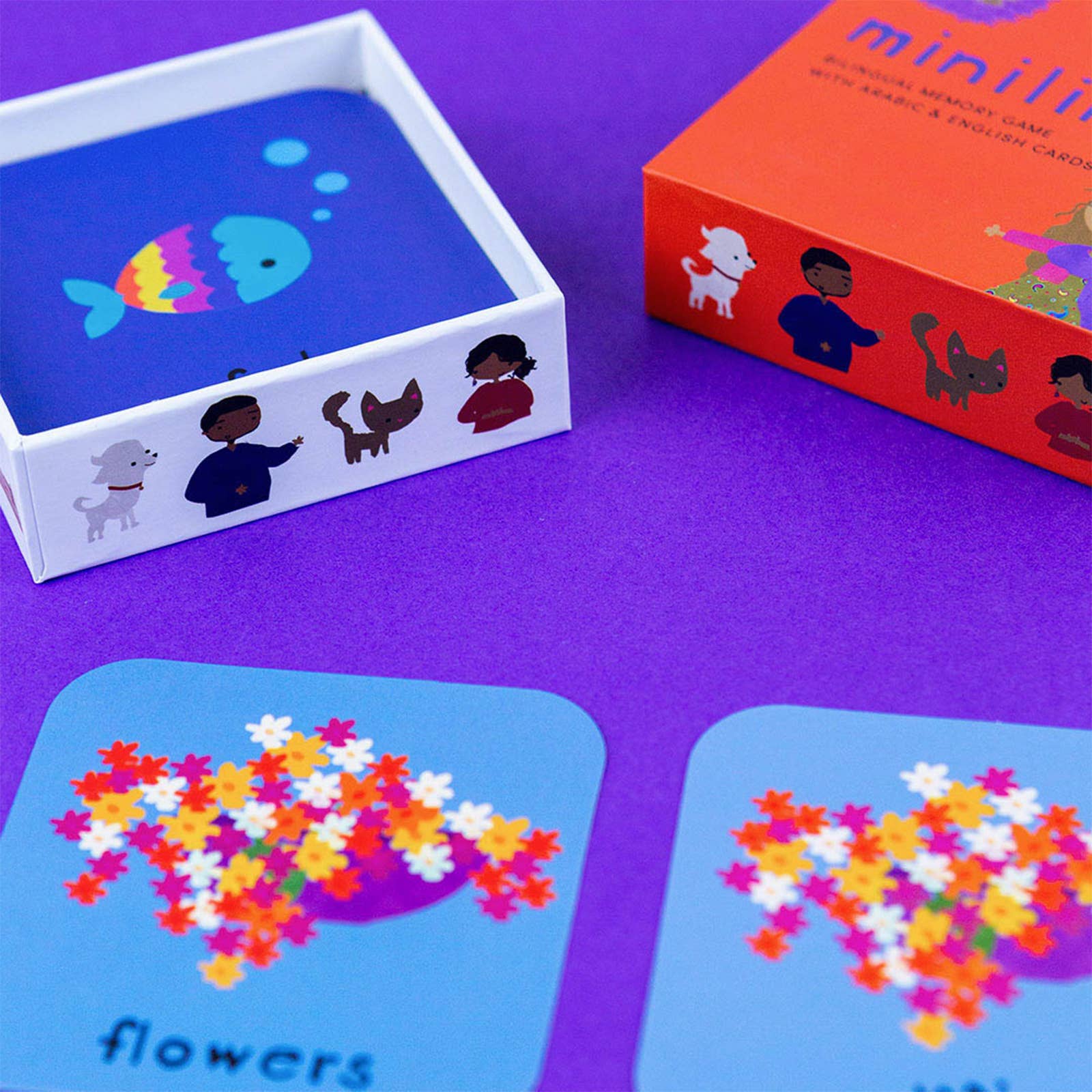 Worldwide Buddies - Wholesale Learning Cards - Kids & Baby - Arabic/English Bilingual Flashcards | Easter Basket Stuffers3