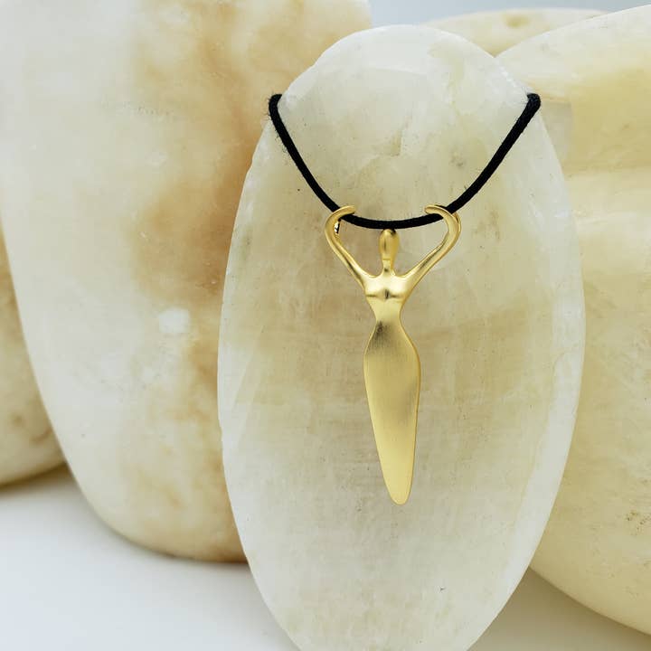 Discoveries, Inc. - Wholesale Pendant/Charm Necklace - Pre-Dynastic Figurine Pendant - Egyptian Inspired2