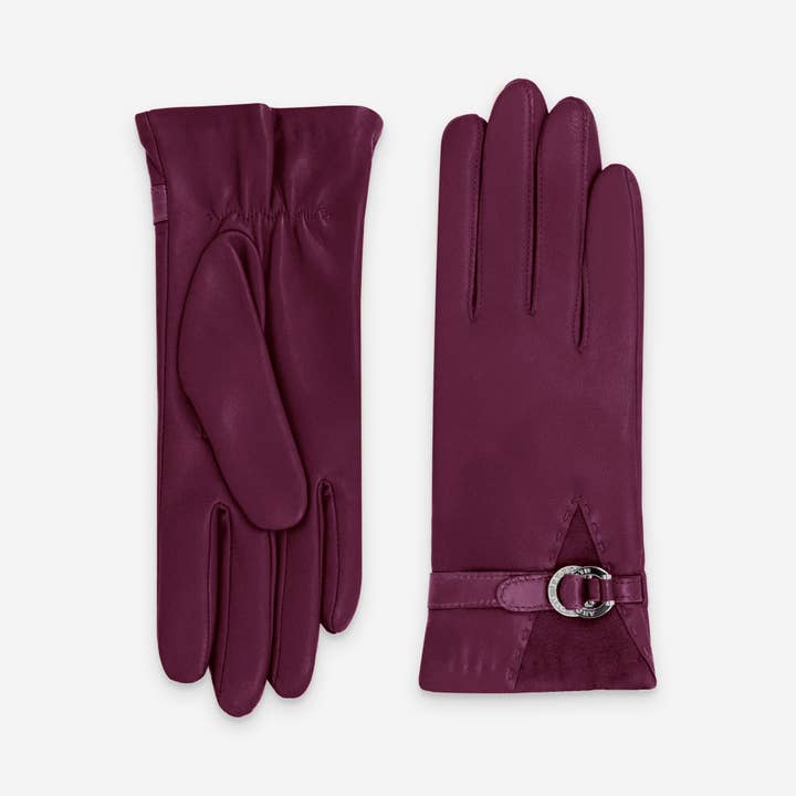 Glove Story - Wholesale Gloves - Women's - Lambskin Leather Gloves–Cashmere,Wool & Nylon Lining–21639CA15